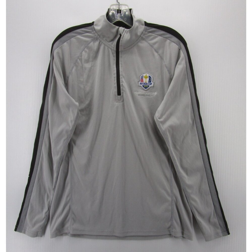 Abacus Shirt Small 2023 Ryder Cup Golf Performance 1/4 Zip Active Logo